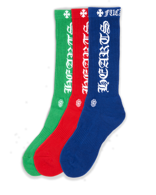 Chrome Hearts Logo Socks