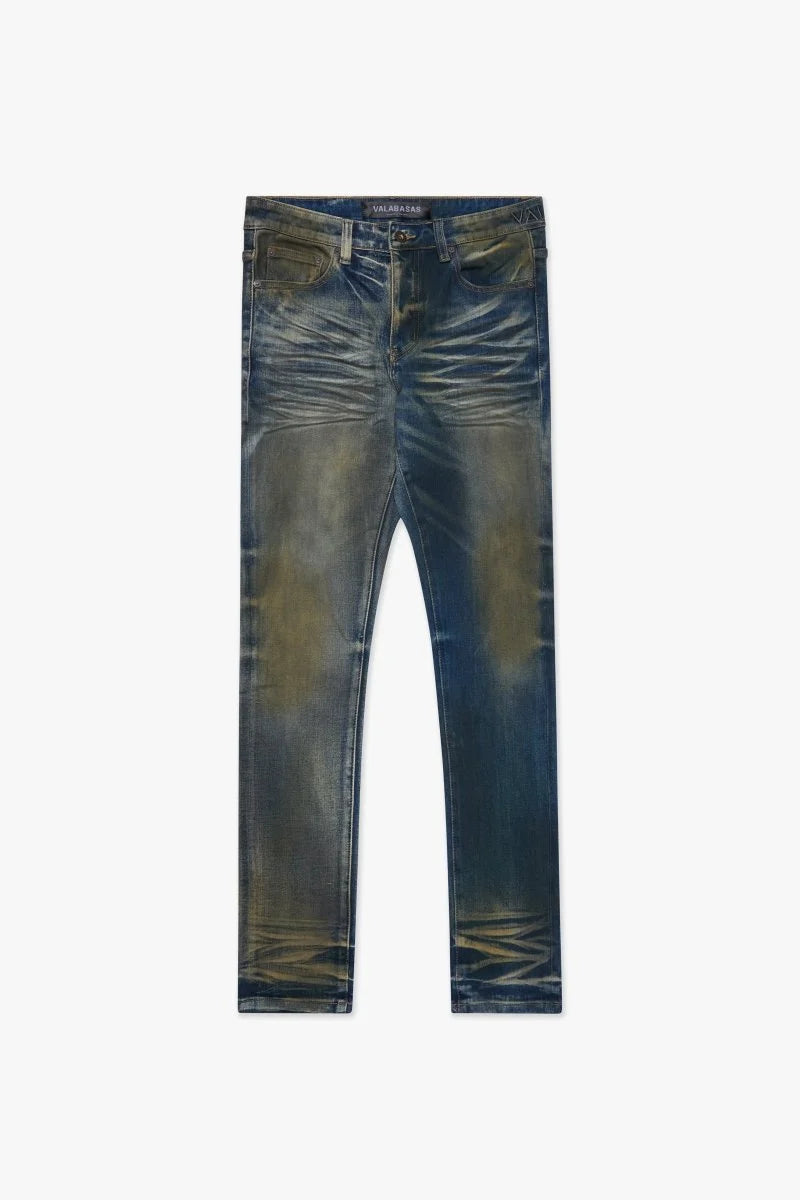 MR. FLEX VT BLUE DK BLUE WASH SKINNY JEANS