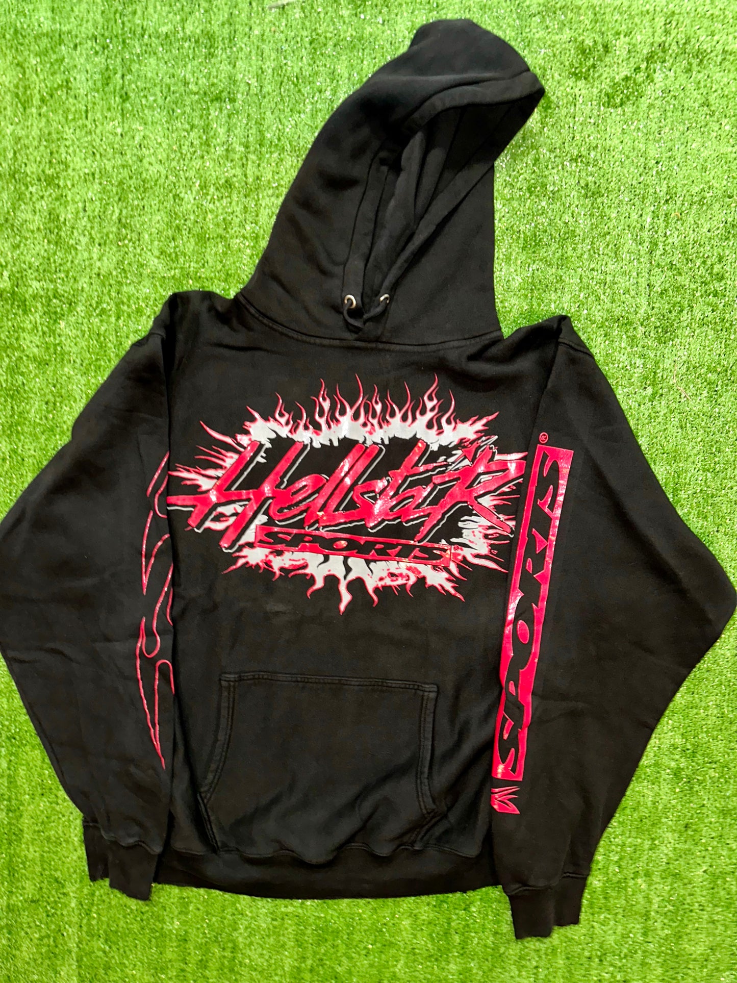 Hellstar Gel Sports Logo Hoodie