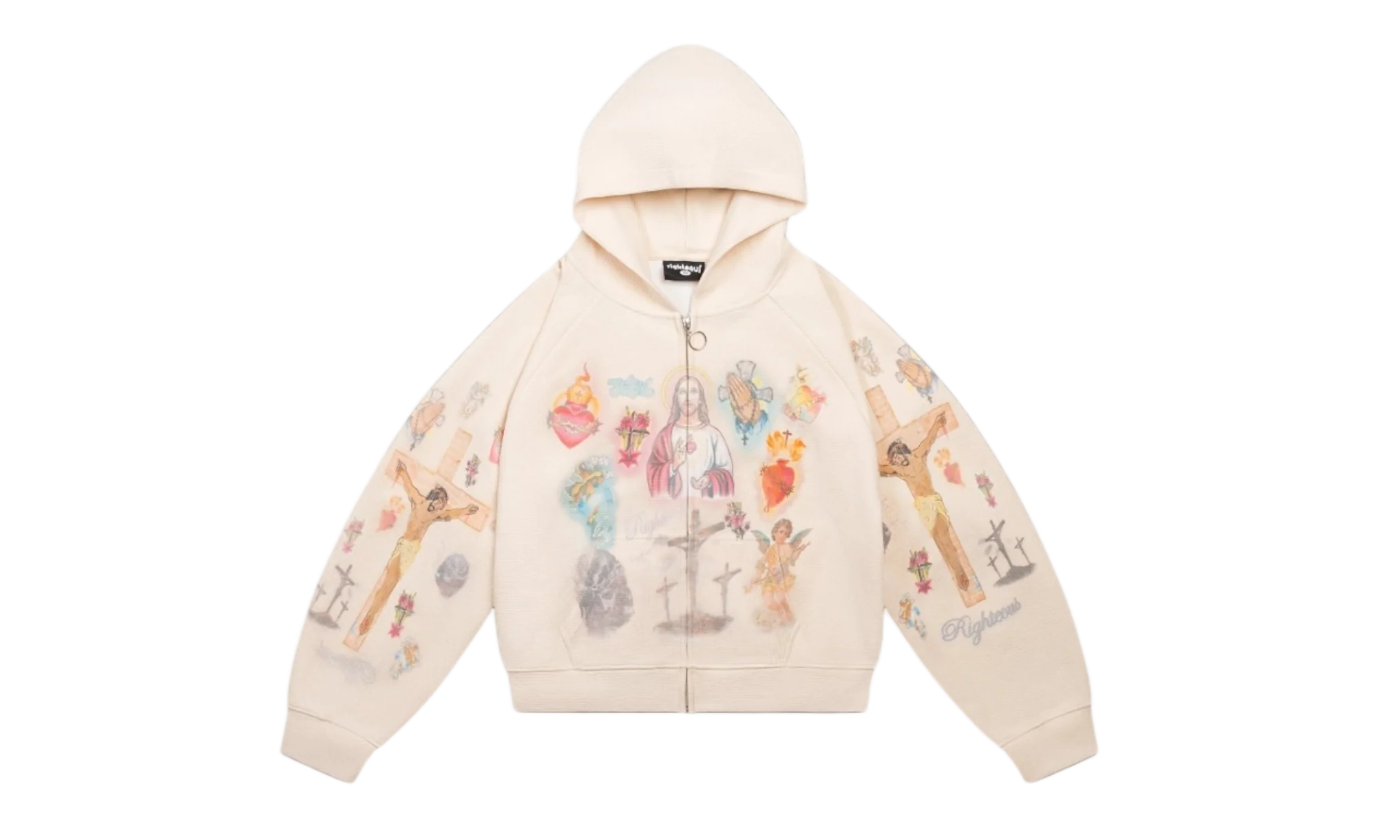 Righteous “Ultimate Sacrifice” Zip Up Thermal Hoodie