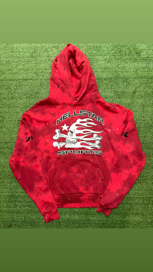 Hellstar Sports Hoodie Red