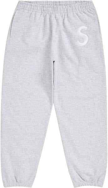 Supreme S Logo Sweatpants Grey