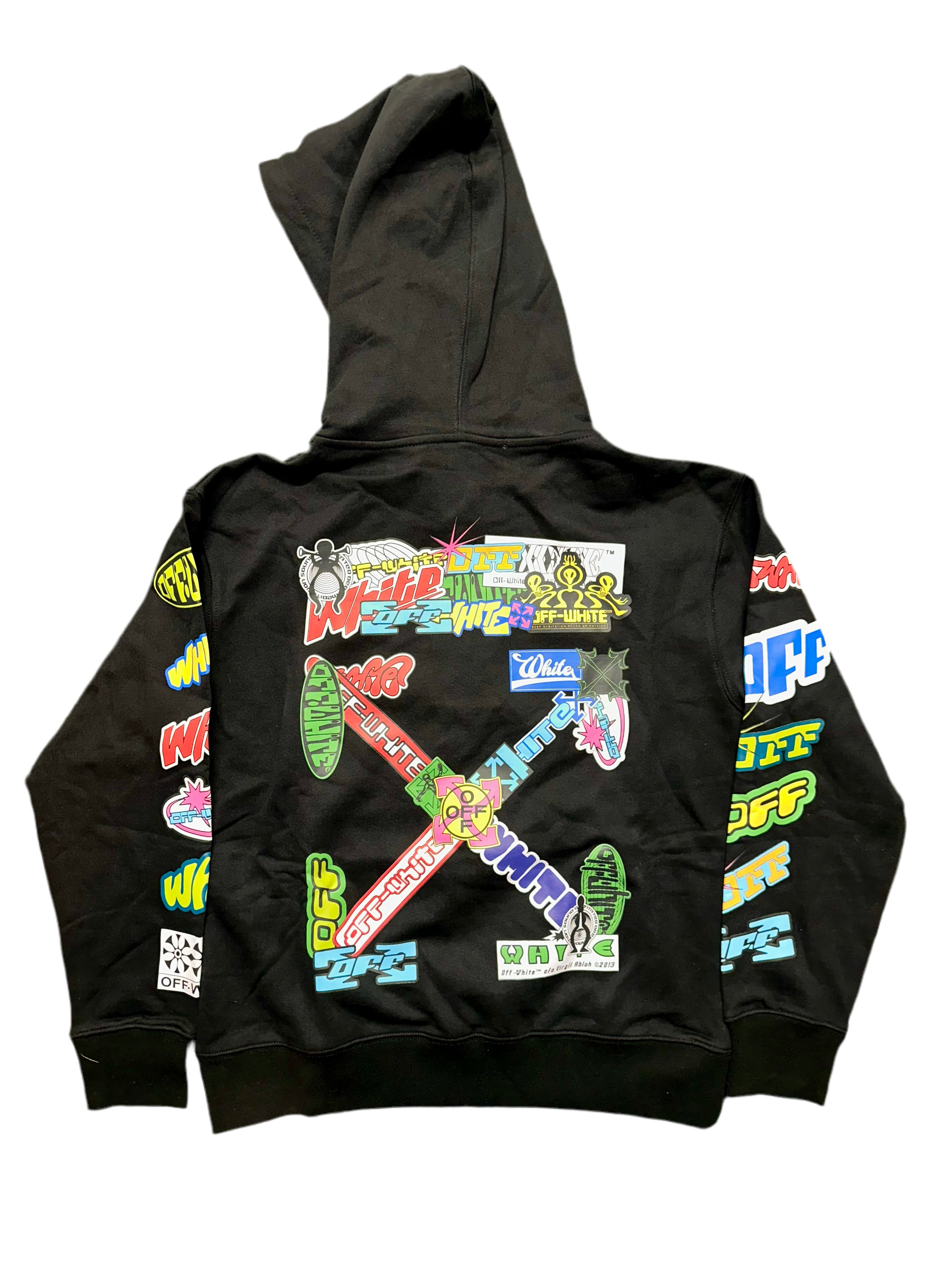 Off White Graffiti Hoodie