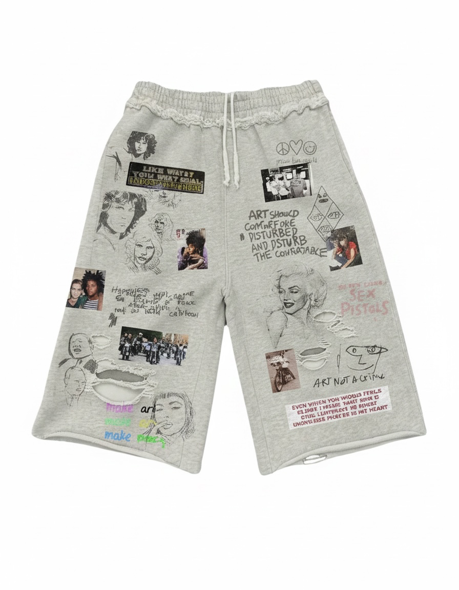 COMME MARILYN 3/4 Shorts