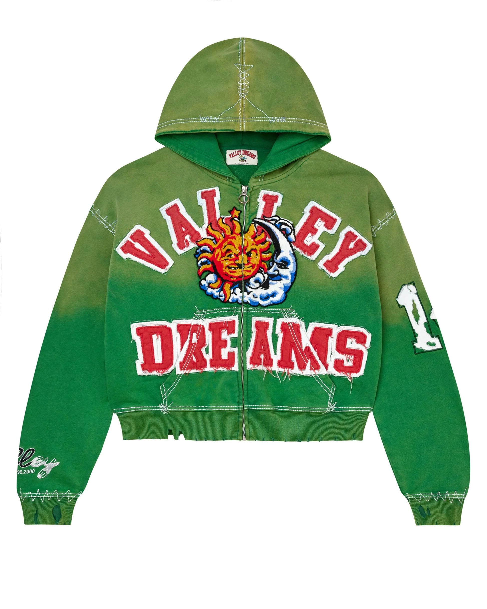 Vale Forever Sunny Zip Hoodie ‘Green’