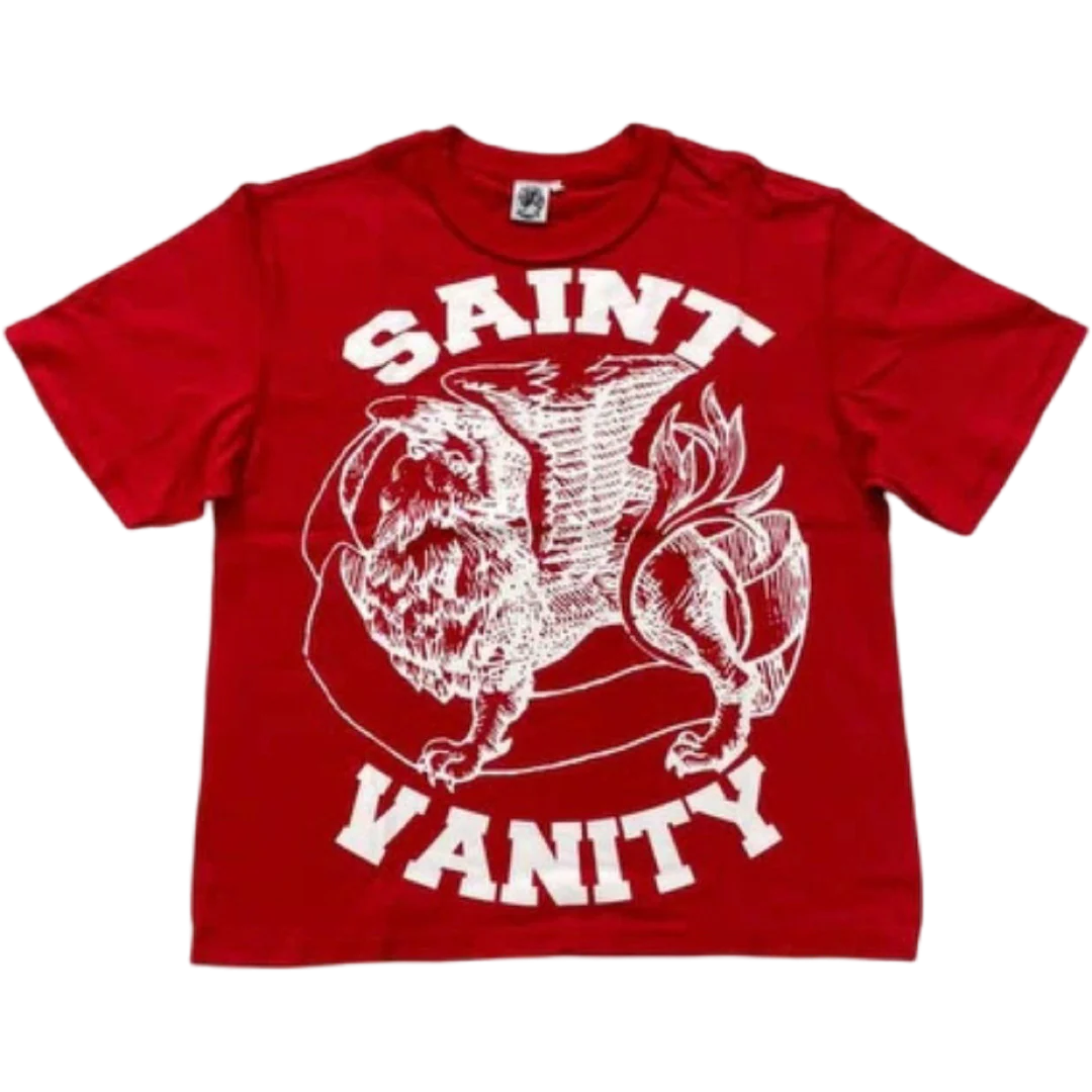 Saint Vanity Griffin Tee (Red)