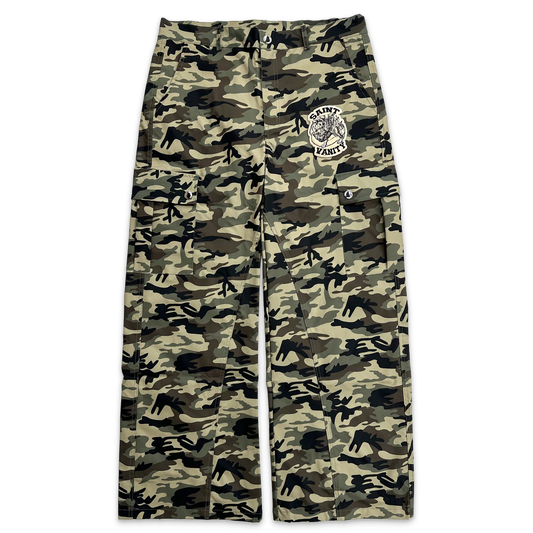 Saint Vanity 'Camo Green' Nylon Set