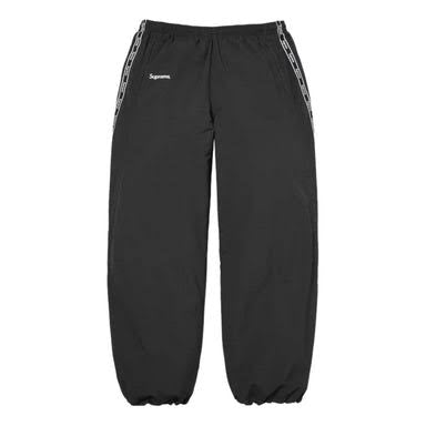 Supreme Logo Taping Track Set 'Black'