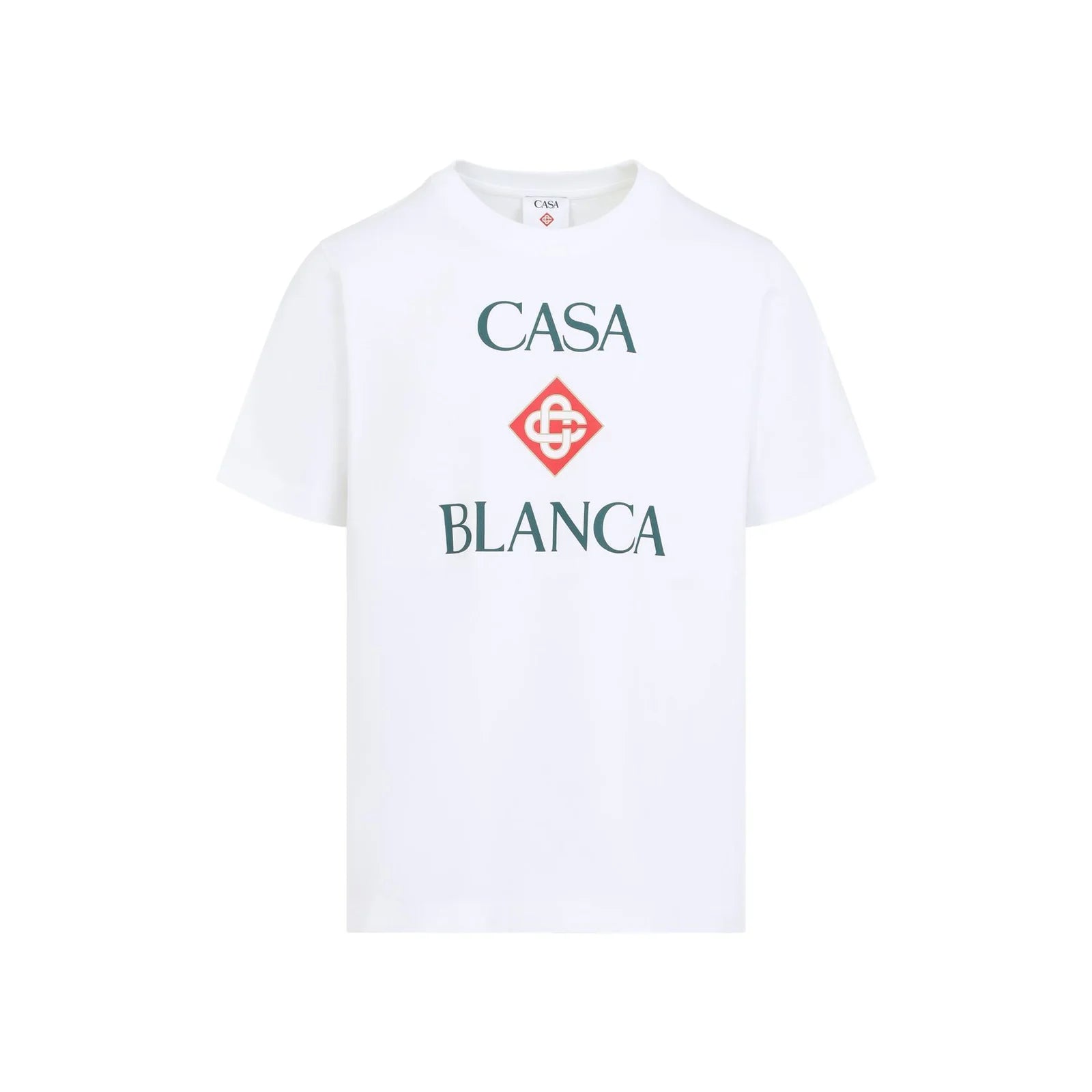 Casa Blanca logo printed Crewneck Tee