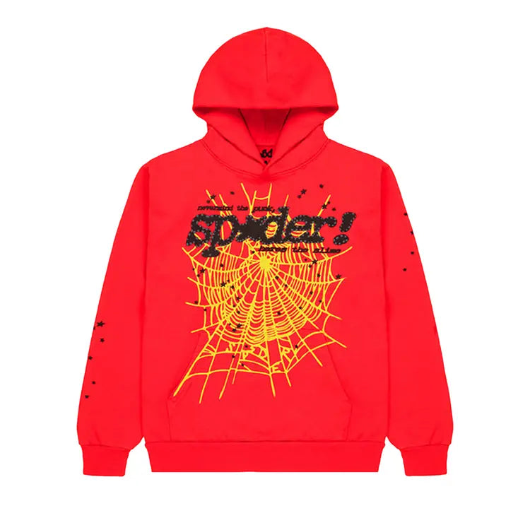 Sp5der Red P*nk V2 Hoodie