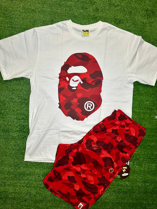 Bape Color Camo Ape T-Shirt