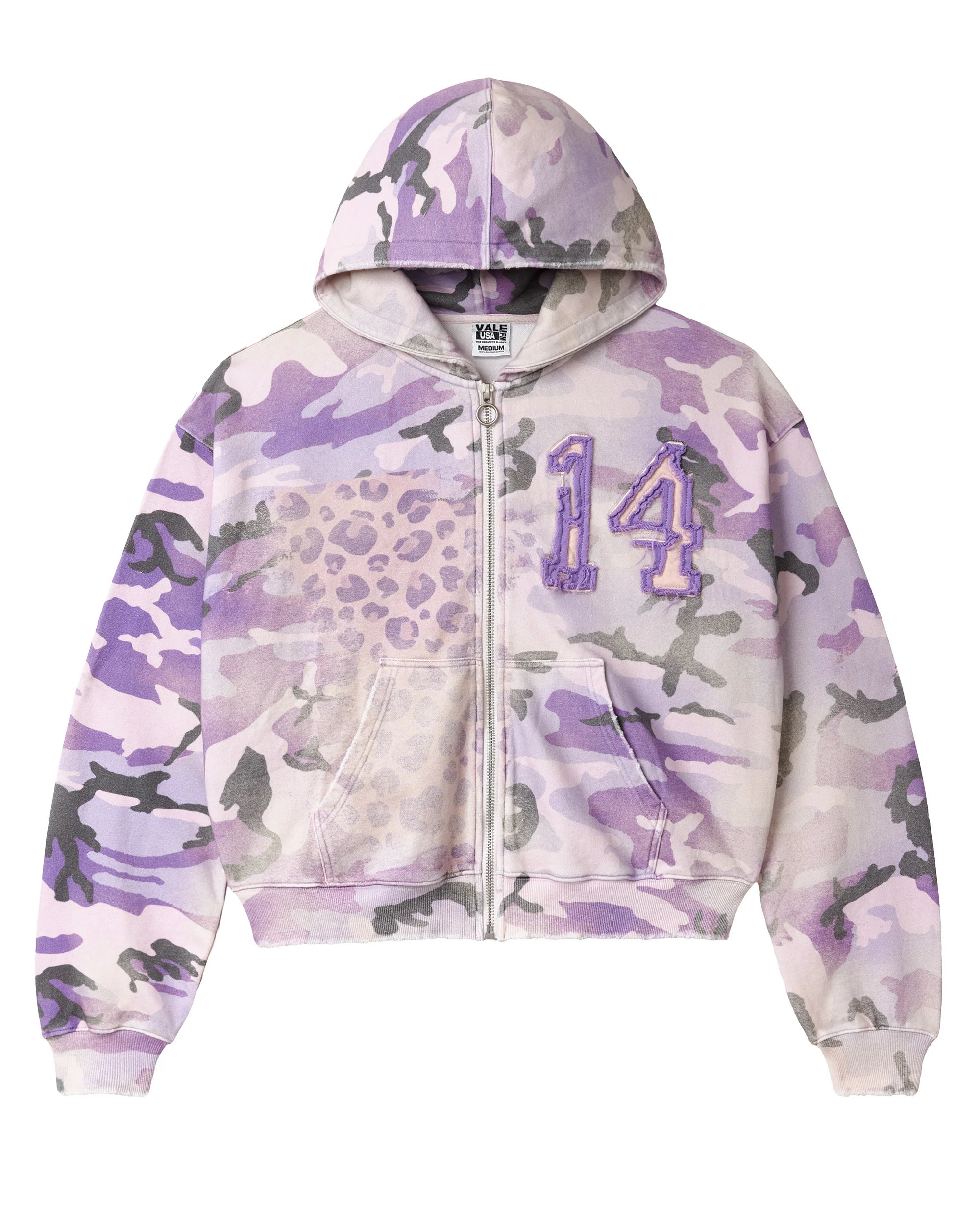 Vale Purple Wayne Zip Up