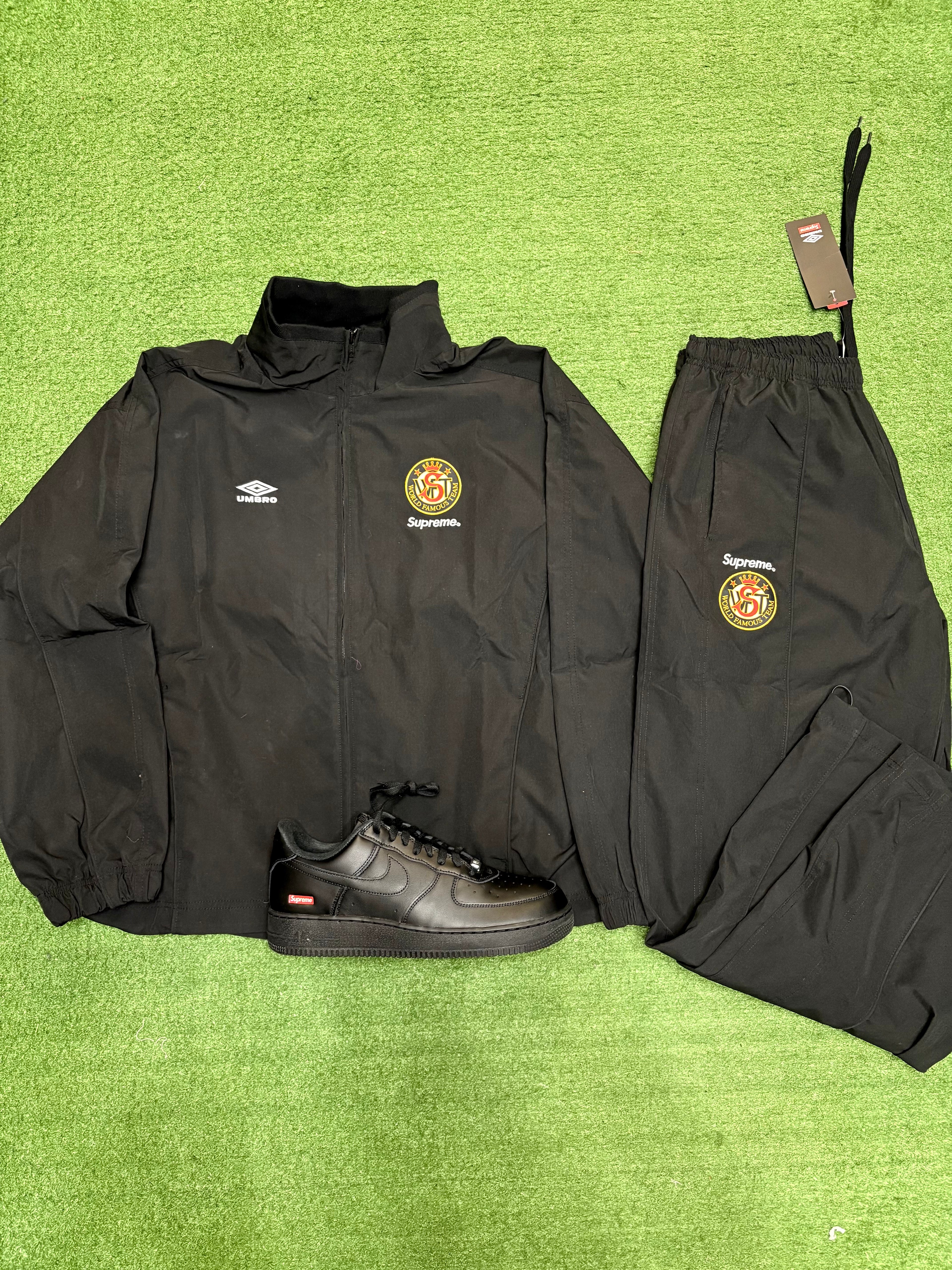 Supreme Umbro Cotton Ripstop Track Suit (SS26) Black