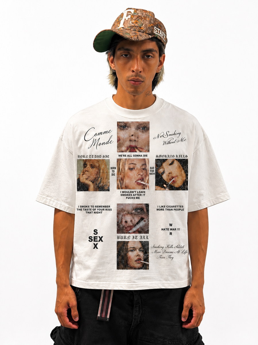 COMME CIGGY T WHITE