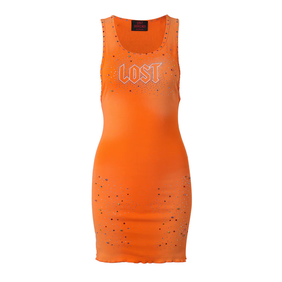 Orange Inverse Dress