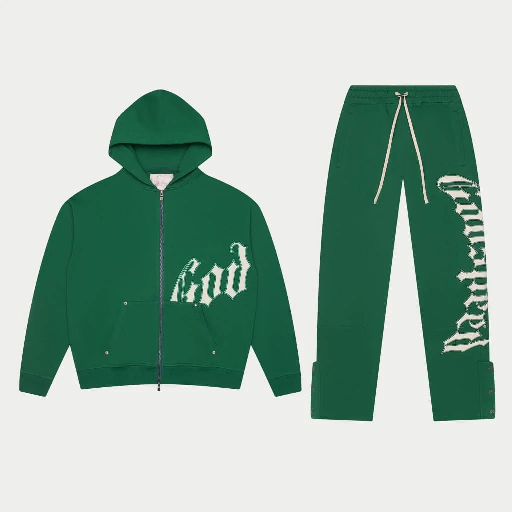 GODSPEED OG LOGO V2 JOGGING SET Green/White