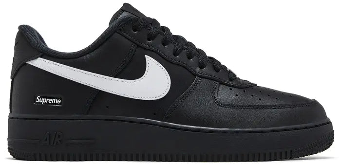 Nike Supreme x Air Force 1 Low 'Box Logo - Black White'