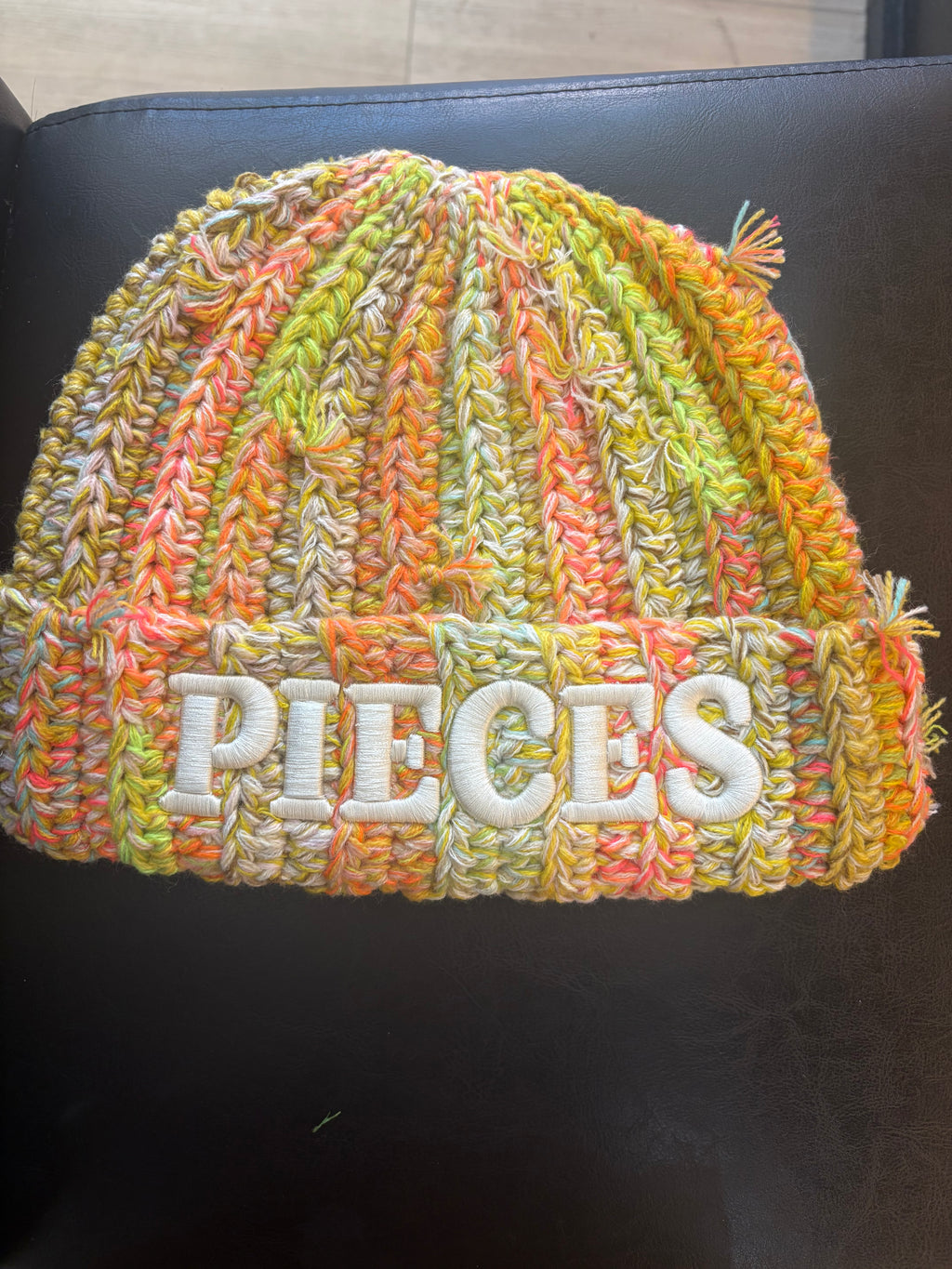 Pieces University knitted Beanie