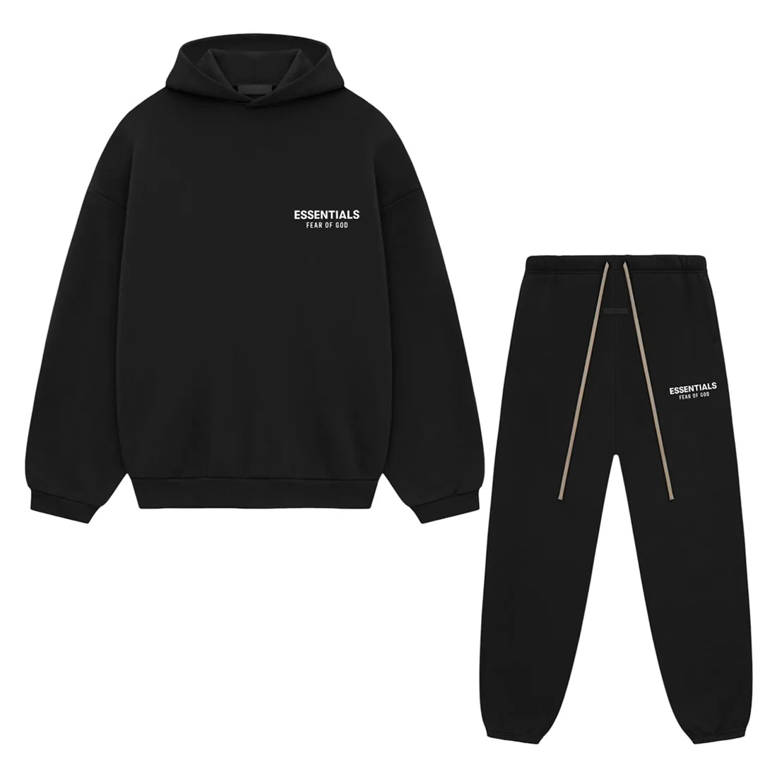 FEAR OF GOD ESSENTIALS BLACK WHITE- Set