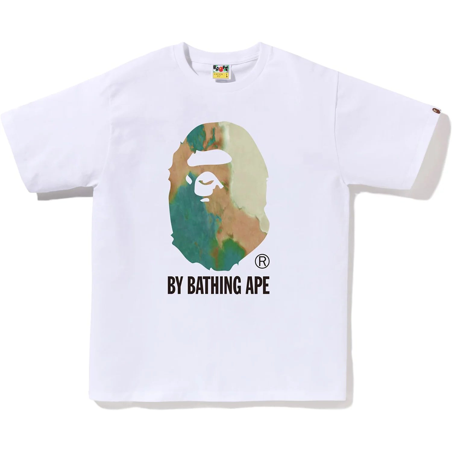 BAPE Tie Dye College Tee