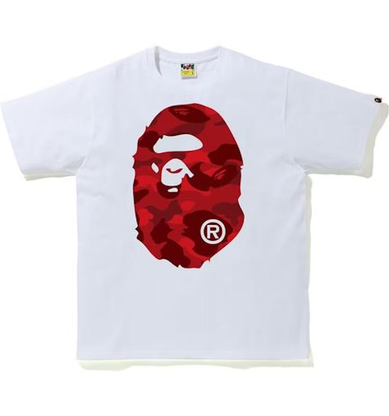 ABC Big Ape Head Camo Tee Red