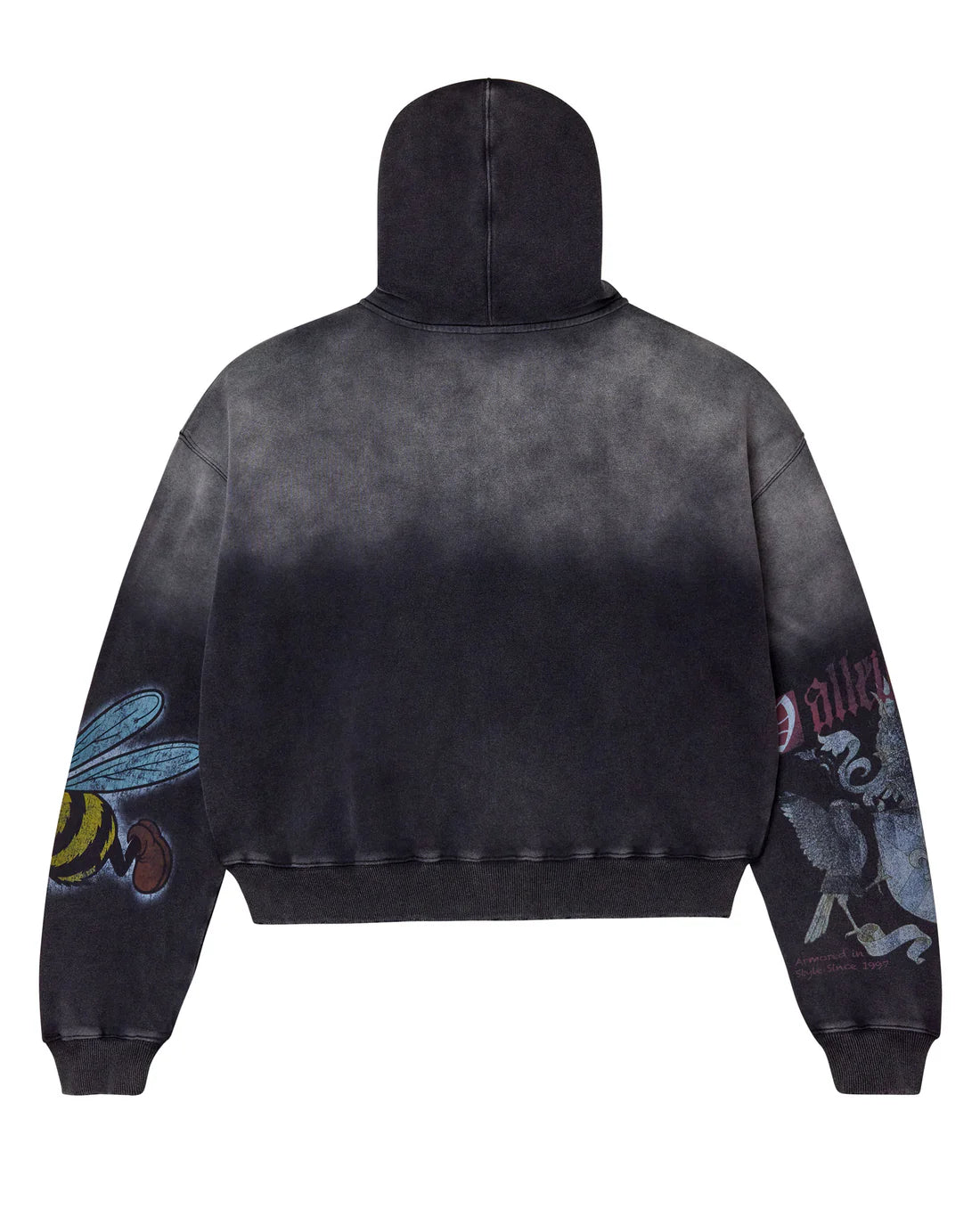 Vale Forever Blasted Zip Up Hoodie