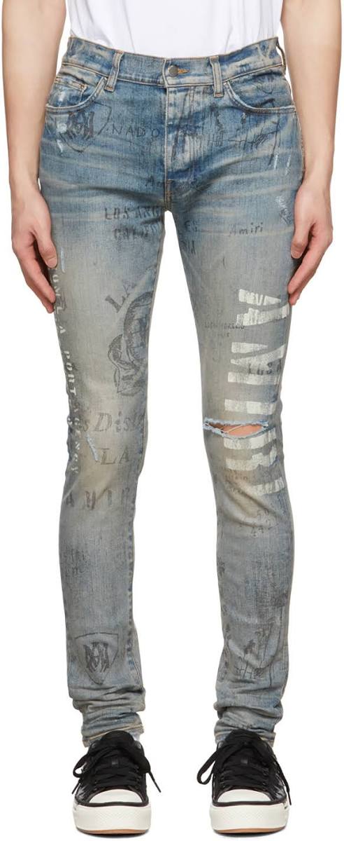 Amiri Military Stencil Jeans
