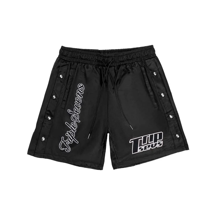 Triple Sevens Nylon Shorts Black