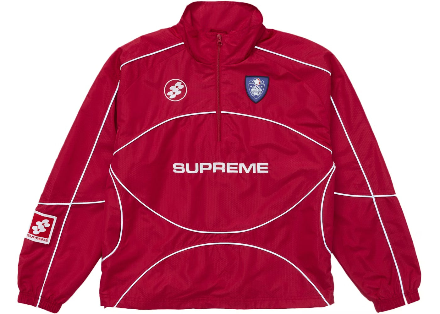 Supreme Reflective Piping Pullover
