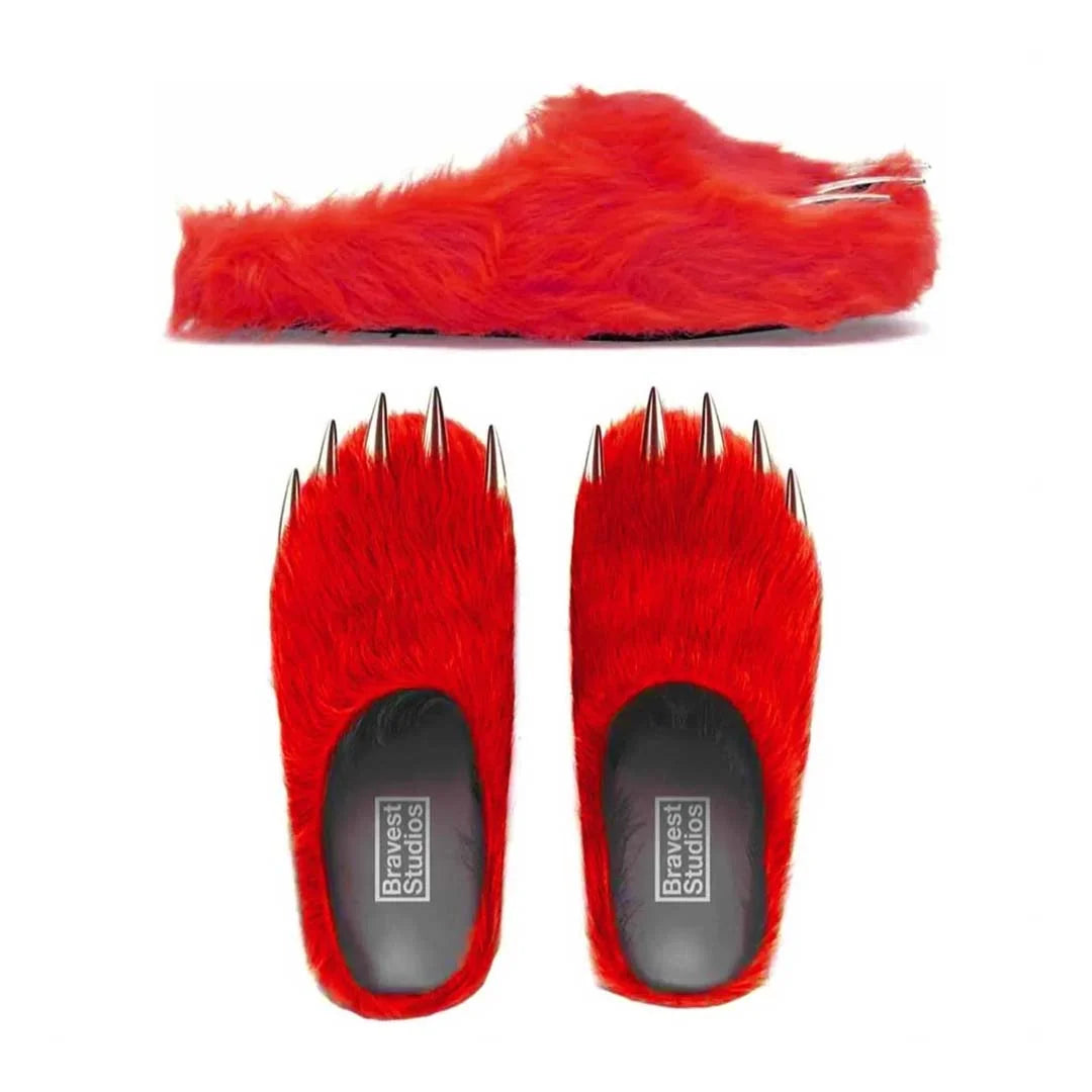 Bravest Bear Claw Mule Red