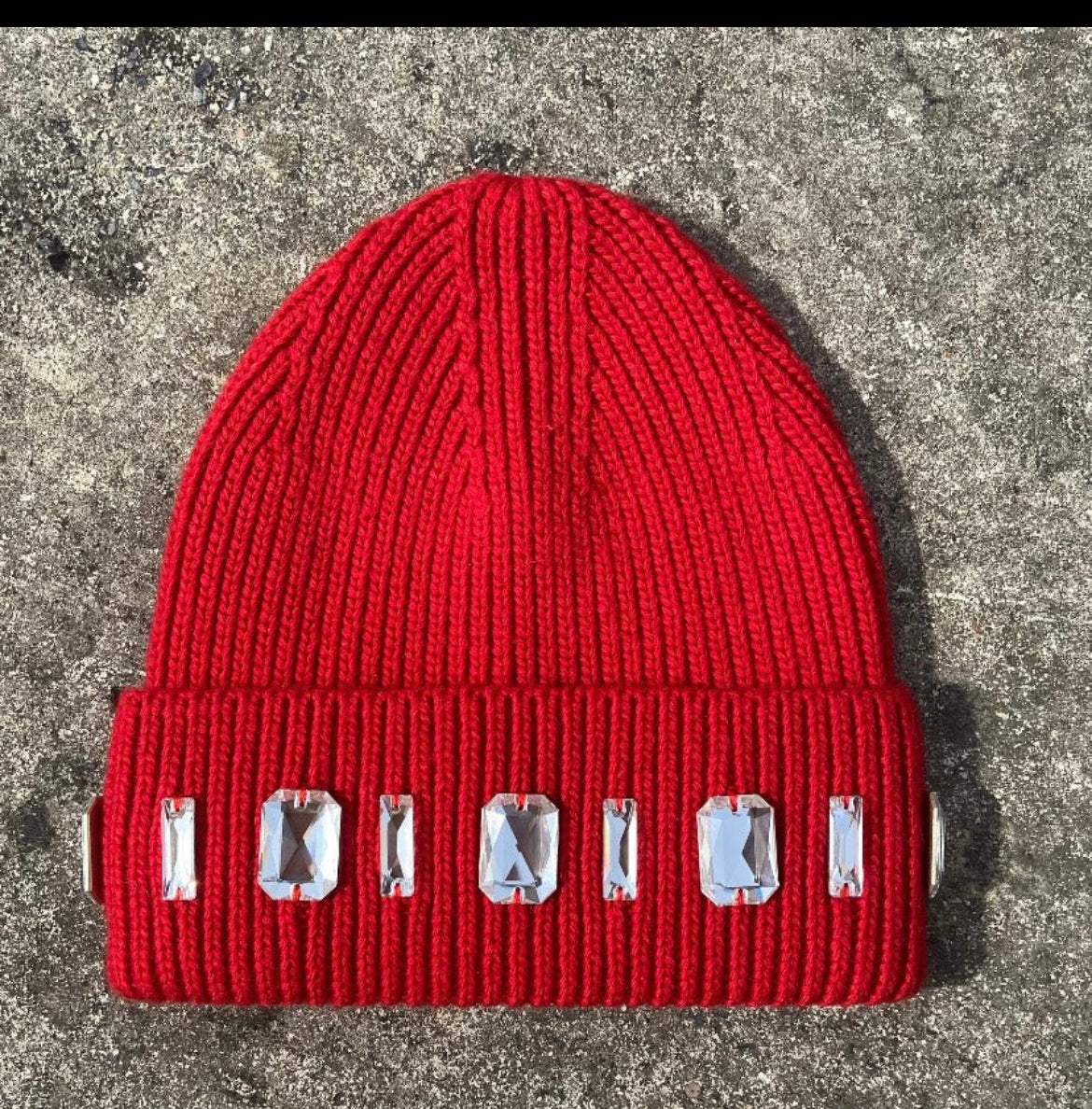 Sicko Louis Crown Beanie Red