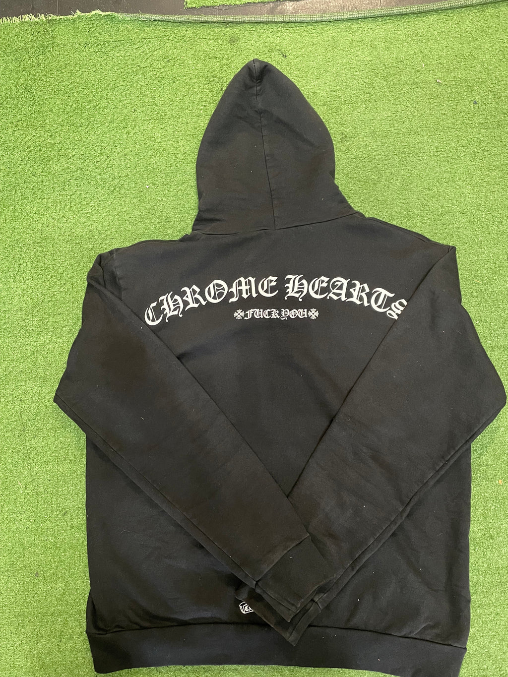 Chrome Hearts T-Bar Zip Up Hoodie