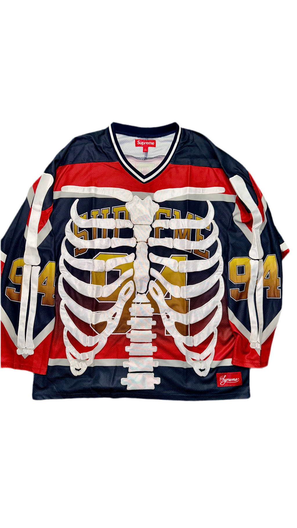 Supreme Bones Hockey Jersey