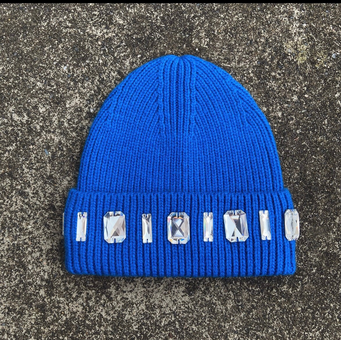 Sicko Louis Crown Beanie Baby Blue