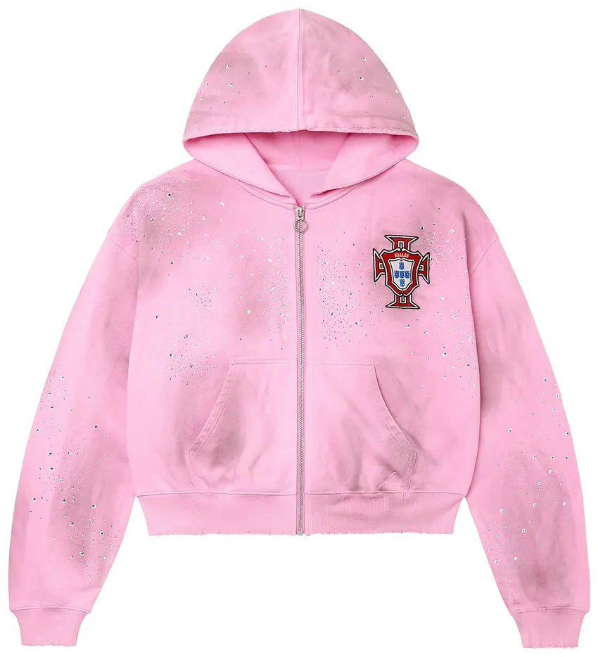 Vale Venus Zip Up Pink