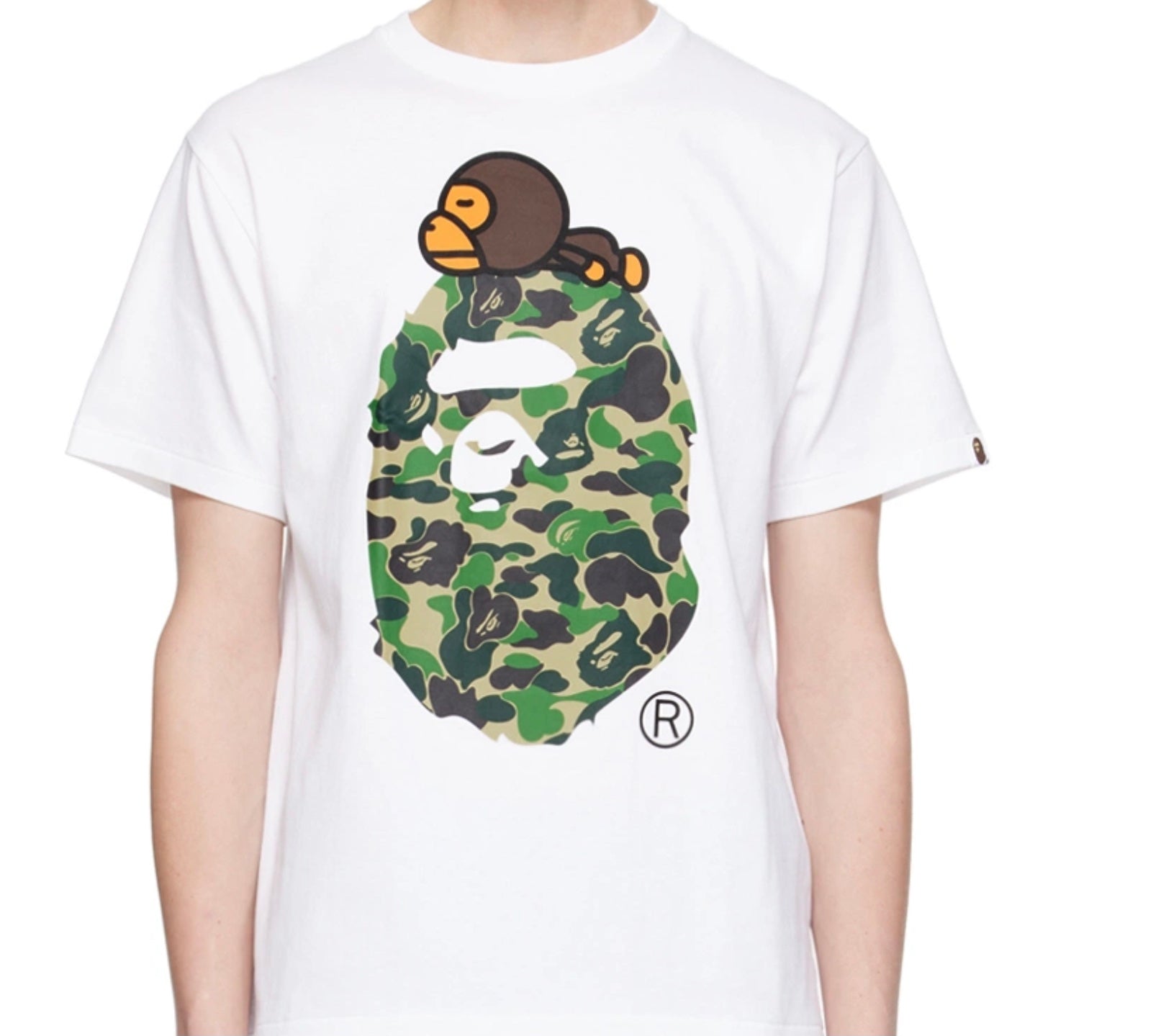 BAPE White Camo Milo