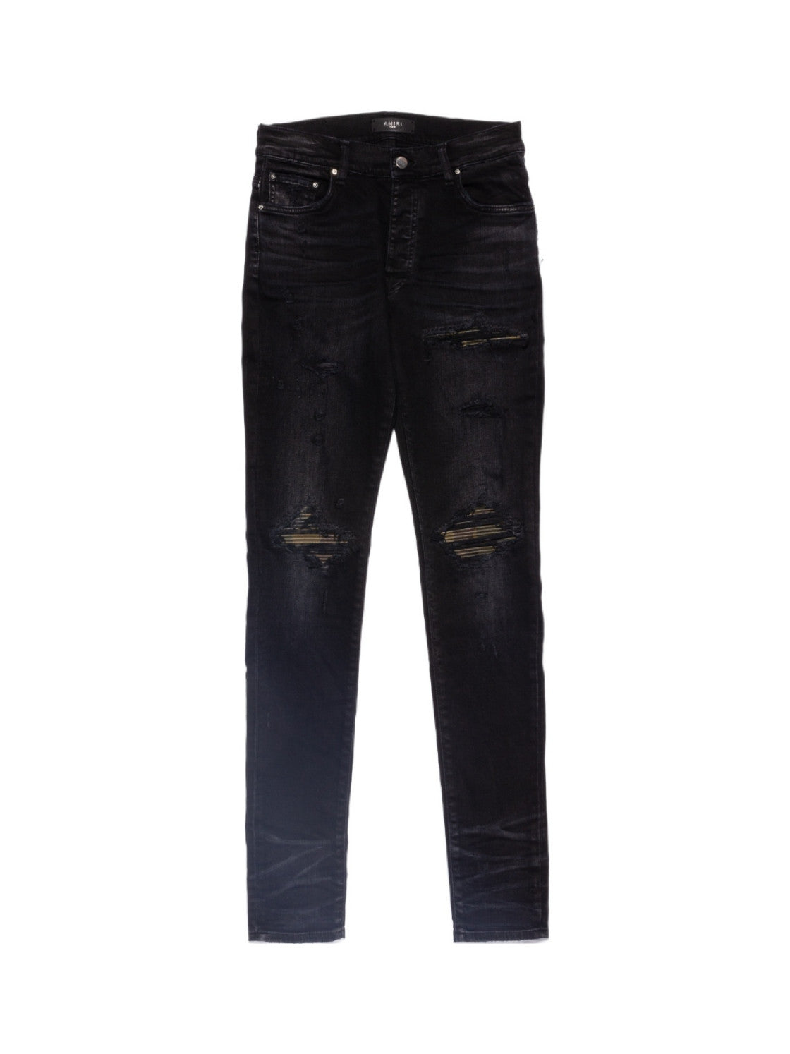 Amiri MX1 Camo Jeans Black