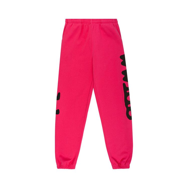 Pink Sp5der Beluga Sweatpants