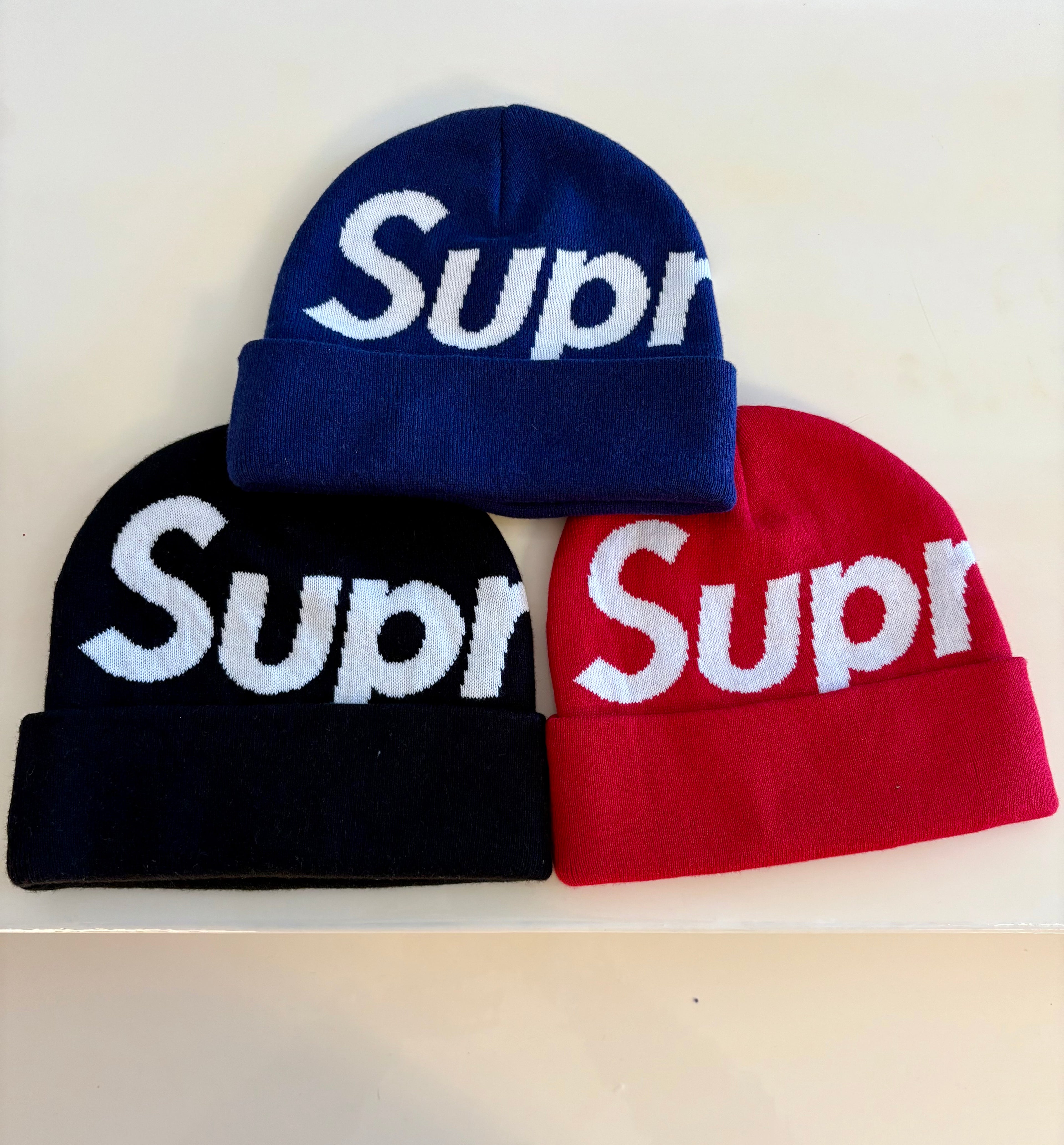 Supreme Big Logo Beanie