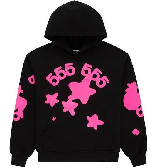 Sp5der Black Angel Beluga Hoodie