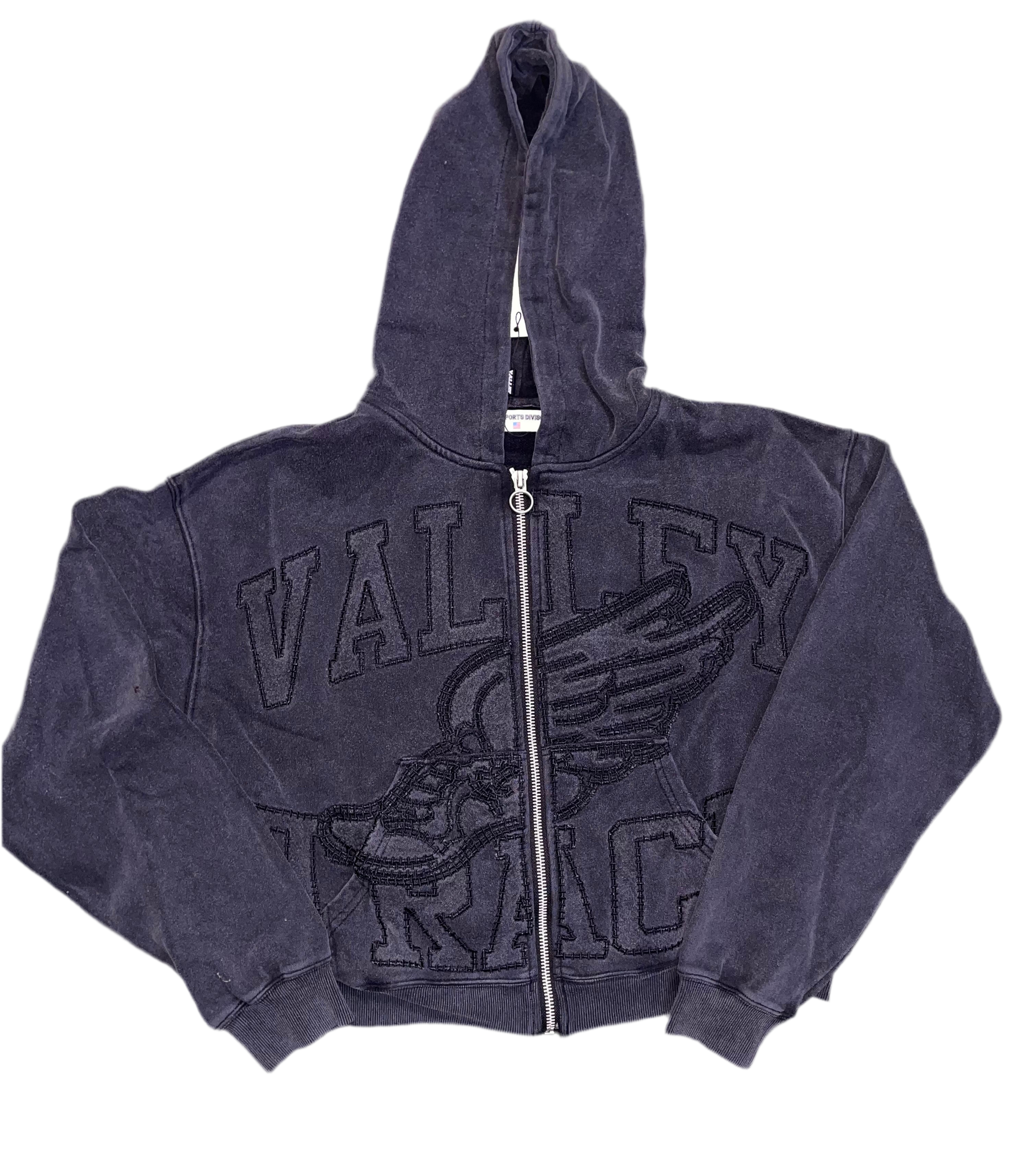 Vale Black Cat Zip Up