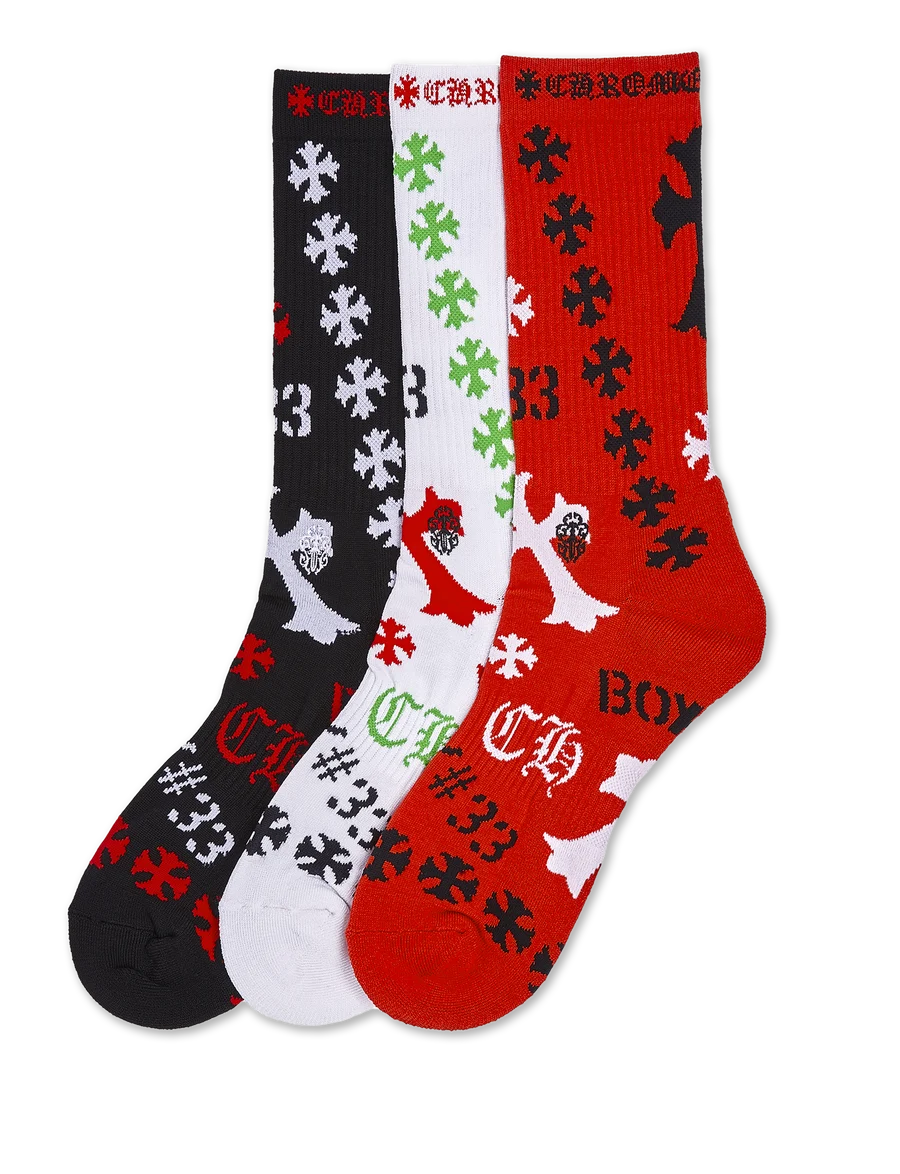 Chrome 
STENCIL SOCKS