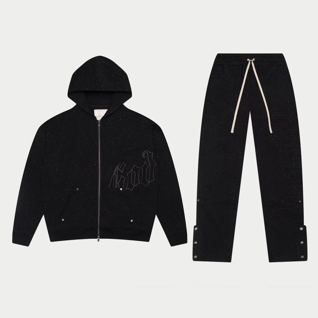 GODSPEED OG LOGO V2 JOGGING SET Black/Black