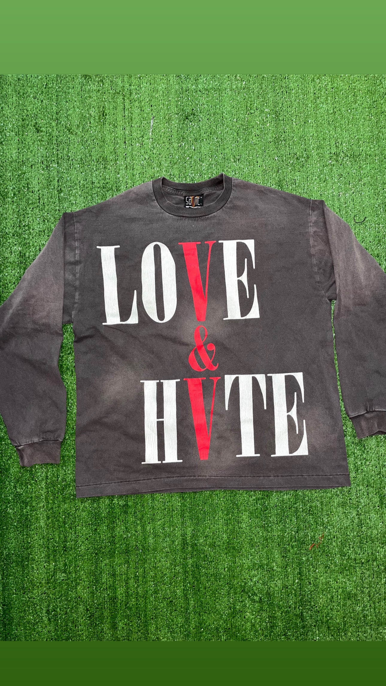 Saint Mxxxxxx Love Hate (L/S)