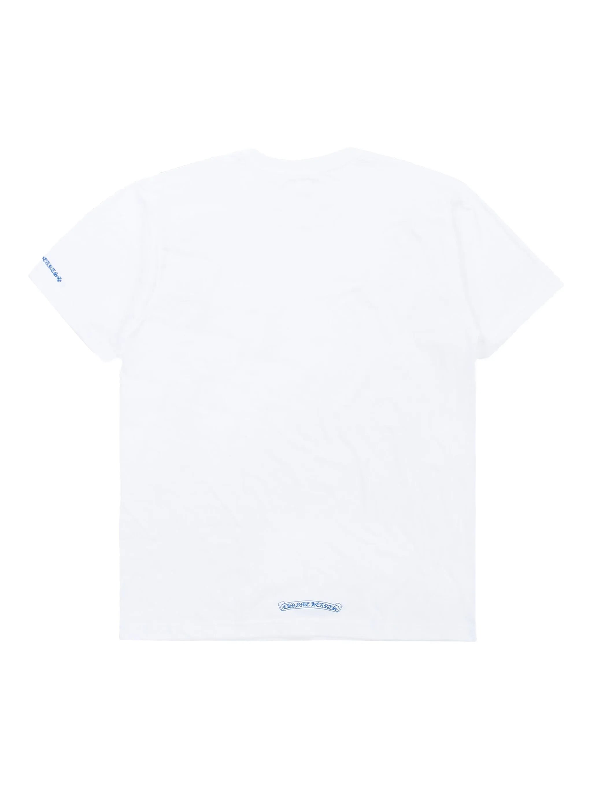 Chrome Heart Neck Logo Blue/White