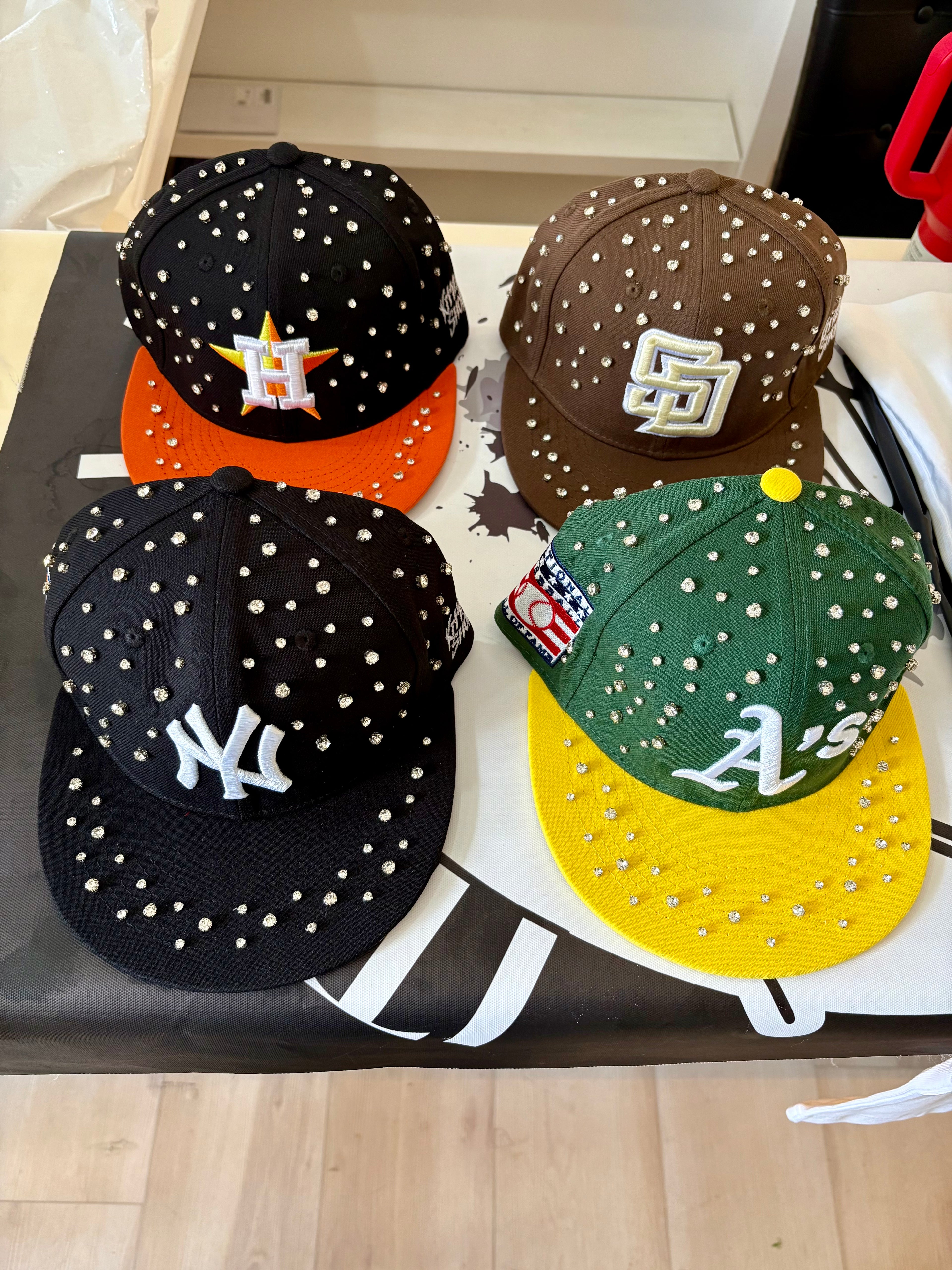 New Era Rhinestone SnapBack Hat
