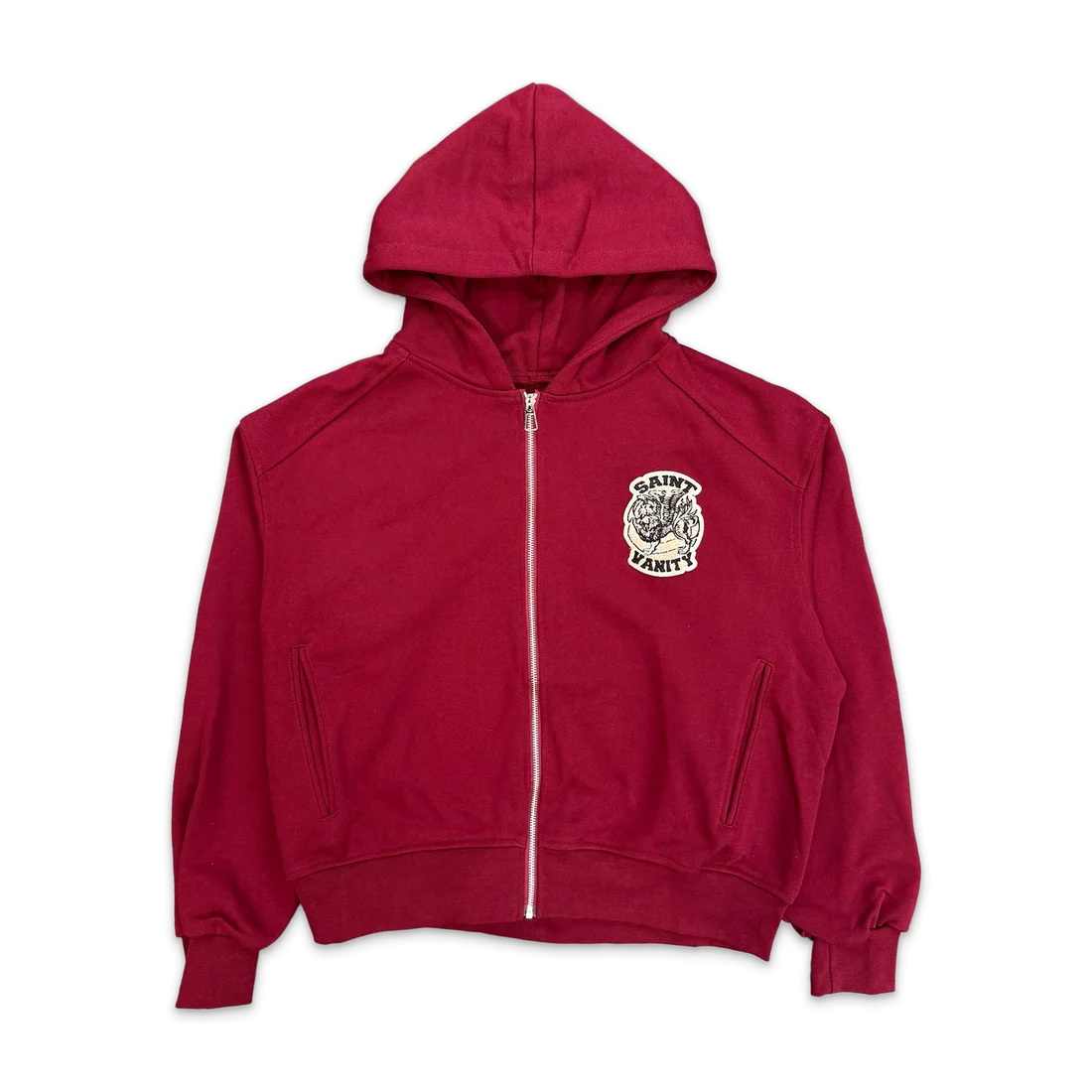 Saint Vanity Uniform Hoodie Burgundy