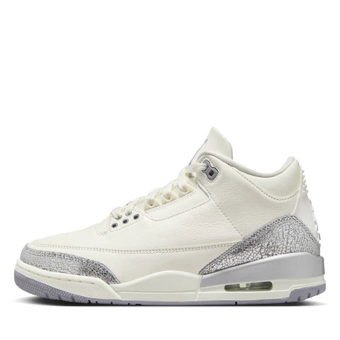 Jordan 3 Retro Sail Cement Grey (Women's)