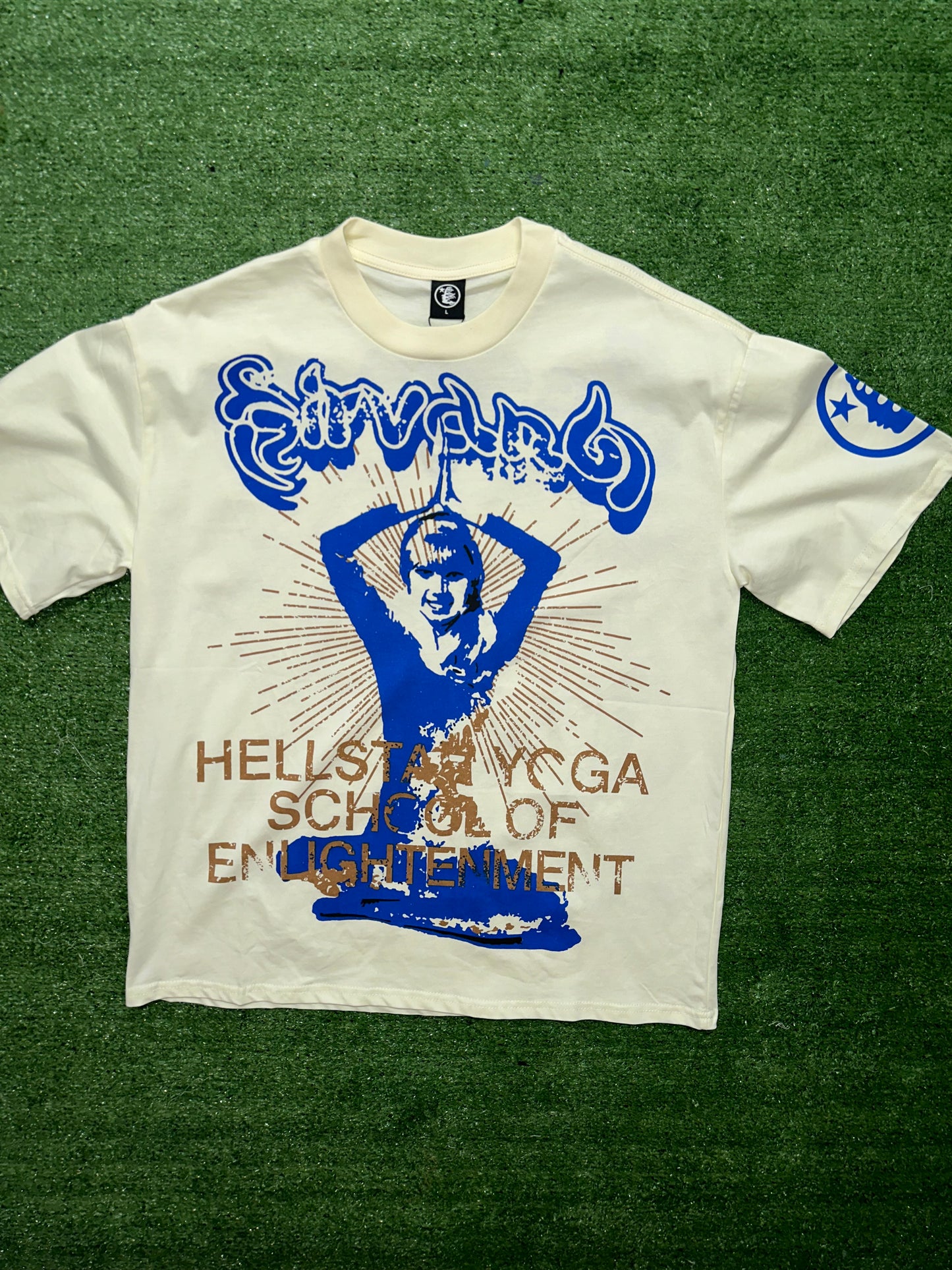 Hellstar Blue Yoga T-Shirt