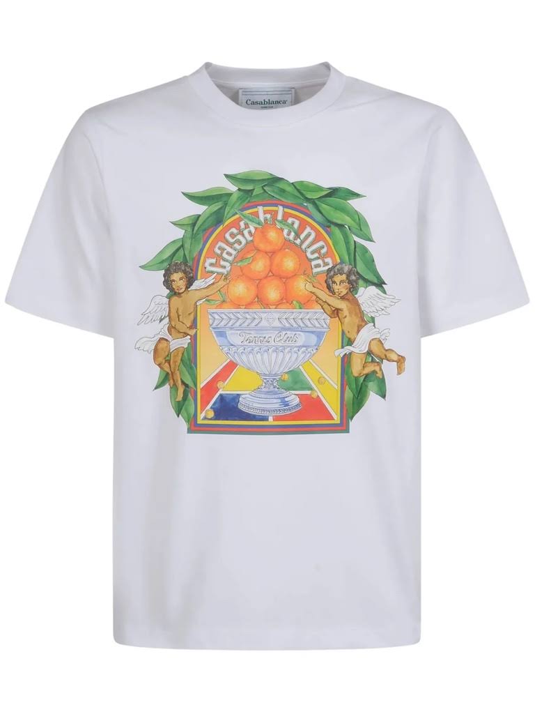 Casablanca Men's Triomphe D'Orange T-Shirt